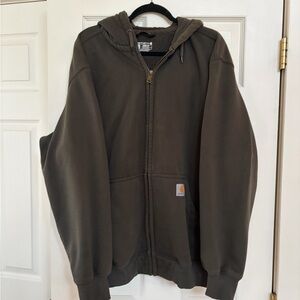 Carhartt green Rain Defender Hoodie loose fit, XL